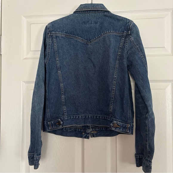 Abercrombie Denim Jacket Cotton Size M Y2K - Picture 2 of 7